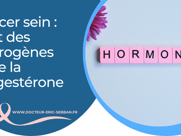 L’effet des œstrogènes et de la progestérone sur le développement du cancer du sein